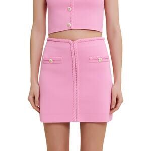 Maje 'Jadena' Pink Skirt Size 6